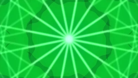 Abstract neon geometric light burst pattern background for vibrant digital ar Stock Footage 337656983