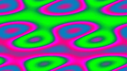 Abstract neon geometric pattern background, vibrant modern fluid gradient d.. Stock Footage 341058326