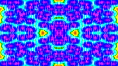 Abstract neon glitch equalizer background pattern loop for vibrant tech visua Stock Footage 333442284