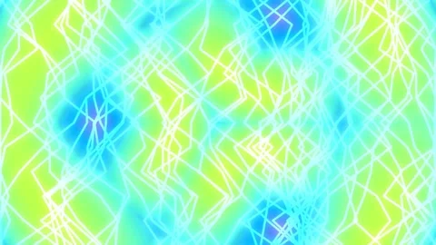 Abstract Neon Glow Background: Dynamic Futuristic Digital Tech Pattern Loop Stock Footage 337571556