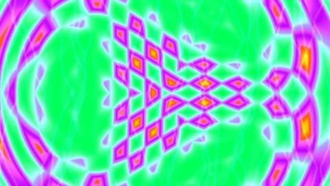 Abstract neon glow geometric pattern background for futuristic digital tech.. Stock Footage 339480313