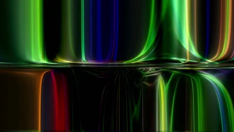Abstract neon glowing background with flowing texture. Stock Footage 142769648