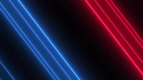 Abstract neon glowing diagonal stripes. Light lines. laser light. Modern Stock Footage 285747716