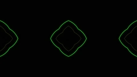 Abstract neon glowing elements seamless loop animation Stock Footage 161341228
