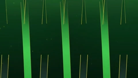 Abstract neon glowing green light background with futuristic vertical strip.. Stock Footage 346002313