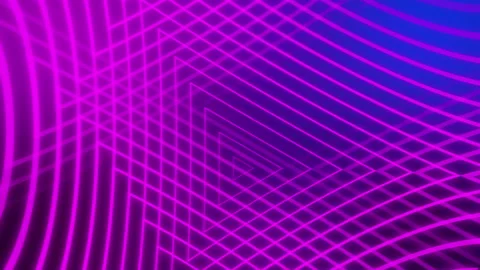 Abstract neon glowing lines. Stock Footage 153025951