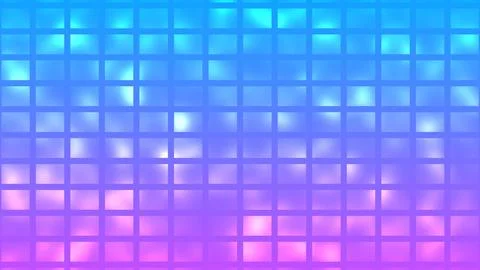 Abstract Neon Gradient Grid Background Animation.Glowing Tile Pattern with .. イラスト素材