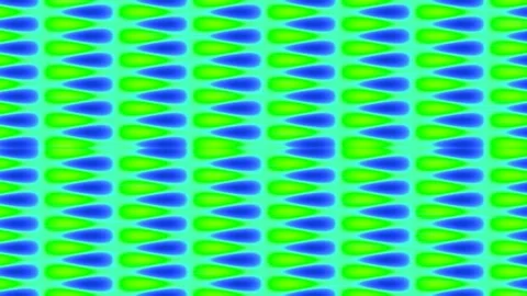 Abstract Neon Gradient Pattern with Repeating Teardrop Shapes Stock Footage 333081915