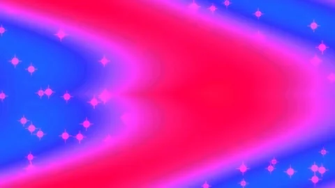 Abstract Neon Gradient Wave Background with Glowing Digital Particles Stock Footage 336766706