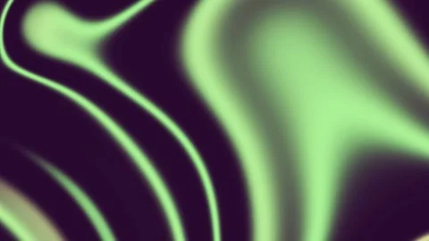 Abstract Neon Green and Dark Purple Fluid Wavy Background Stock-Footage 334863314