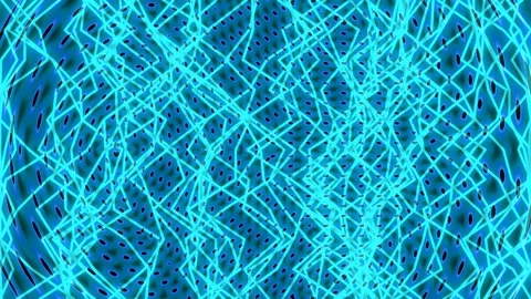 Abstract neon green bio pattern background texture loop for technology videos Stock Footage 339501169