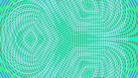 Abstract neon green digital background with geometric curve lines pattern Stock Footage 339782706