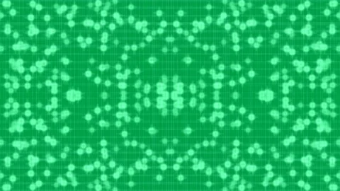Abstract neon green digital pattern background seamless technology loop Stock Footage 335462050