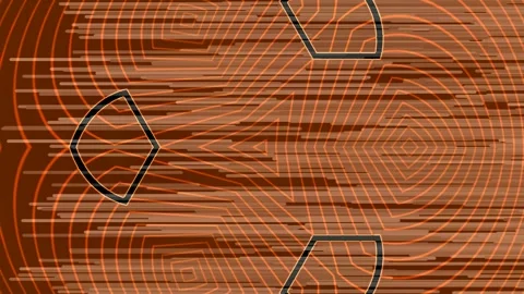 Abstract neon green digital wave background pattern seamless loop video Stock Footage 339776377