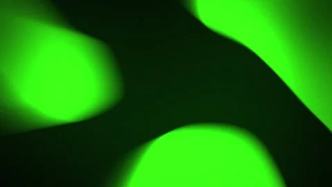 Abstract neon green glowing round bokeh blur loop video Vídeos de archivo 343751575