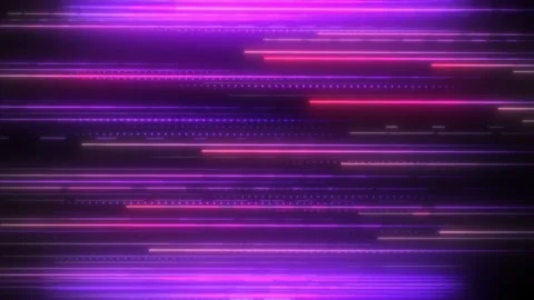 Abstract Neon Green Light Streak futuristic Stock Footage 280783674