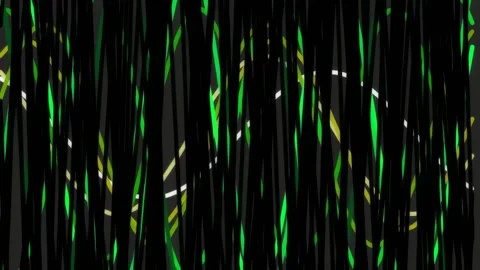 Abstract neon green light streaks motion background for futuristic tech vid.. Stock Footage 342204571