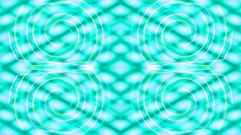 Abstract Neon Green Spiral Vortex Pattern for Futuristic Technology Display Stock Footage 339502056