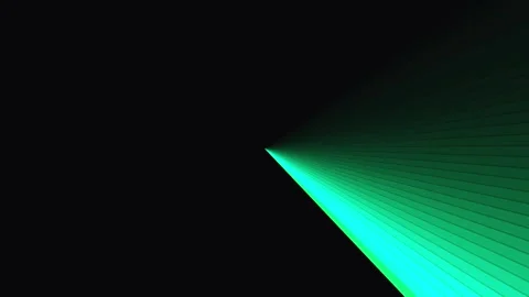 Abstract Neon Green Triangle Light Rays Motion Graphics Background with Sub.. 스톡 동영상 341719637