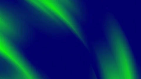 Abstract Neon Green Waves on Deep Blue Background Stock Footage 327389476