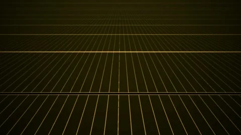 Abstract neon grid lines perspective background loop, futuristic sci-fi equ.. Stock Footage 336228251