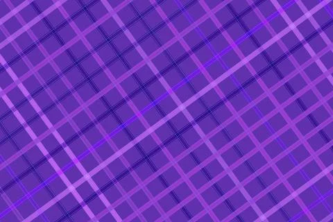 Abstract neon grid pattern glowing in purple and blue Stock Illustration
