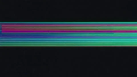 Abstract neon horizontal light streaks on dark background, animated backdro.. Stock-Footage 342044825
