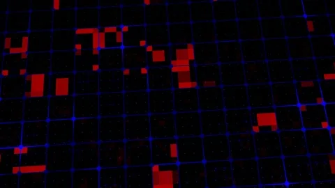 Abstract Neon Journey VJ Loop Stock Footage 269796072