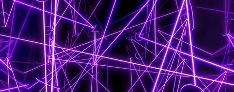 Abstract Neon Laser Light Background for Motion Graphics Stock Footage 340981759