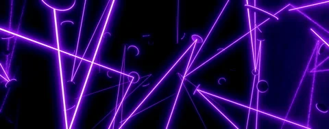 Abstract Neon Laser Light Background for Motion Graphics Stock Footage 340982837