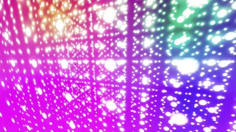 Abstract Neon LED Layers with Orbiting Camera Seamless Loop 4K 스톡 동영상 339274043