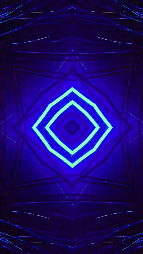 Abstract neon light background for digital technology and futuristic design Stock Footage 347484978
