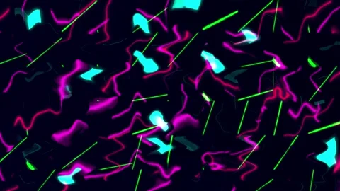 Abstract neon light background glowing in the dark Stock Footage 306534714