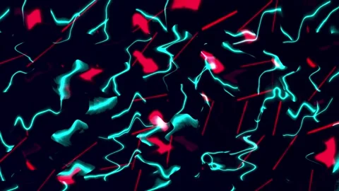 Abstract neon light background glowing in the dark Stock Footage 306534804