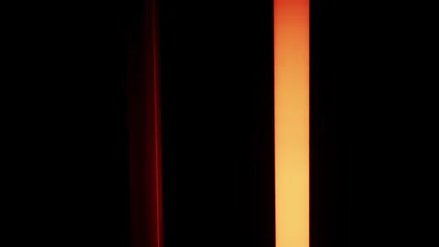 Abstract Neon Light Bars Flashing with Glitchy Screen Effect Stock Footage 326036620