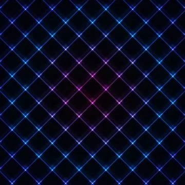 Abstract neon light black texture vector illustration Stock Illustration