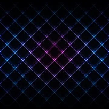 Abstract neon light black texture vector illustration Stock Illustration