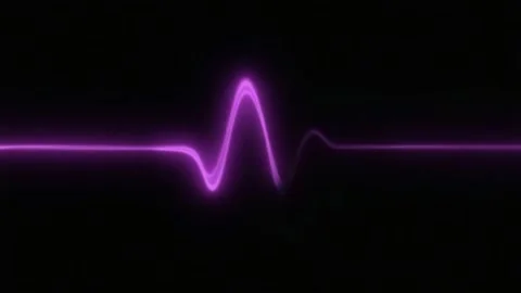 Abstract neon light display on a dark background creative motion design Stock Footage 318948481