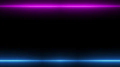 Abstract Neon Light Frame Stock Footage 284401987