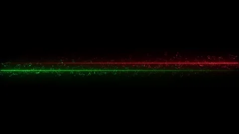 Abstract neon light glowing laser colorful line animation . Neon lights glo.. Stock Footage 310075769