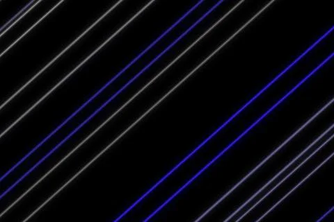 Abstract neon light lines on black background Stock Illustration
