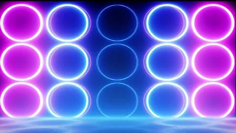 Abstract Neon Light Motion Background 3 스톡 동영상 169775765