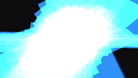 Abstract Neon Light Streaks Forming Dynamic Energy Pulses in a Dark Void Video stock 341664615