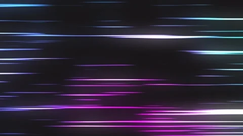 Abstract Neon Light Streaks Motion Blur Background, Blue and Purple Gradients Stock Footage 333465101