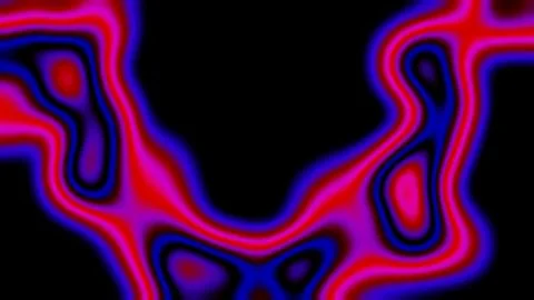 Abstract neon light swirl pattern with vivid red blue and black colors Stock Illustration