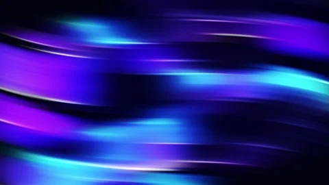 Abstract Neon Light Trails in Dark Background Stock Footage 280094123