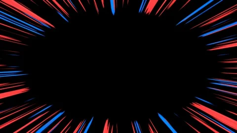 Abstract Neon Light Trails Frame on Black Background Dynamic Motion Effect. Stock Footage 339922717