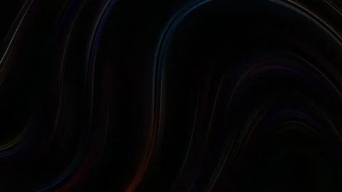 Abstract Neon Light Waves Animation Colorful Glowing Curves Futuristic Motion Stock Footage 344664943