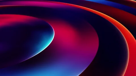 Abstract Neon Light Waves Flowing in Dark Space, Dynamic Motion Background. Stock Footage 320464800
