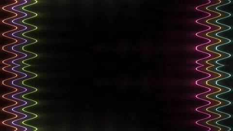 Abstract Neon Lights Background Stock Footage 284392778